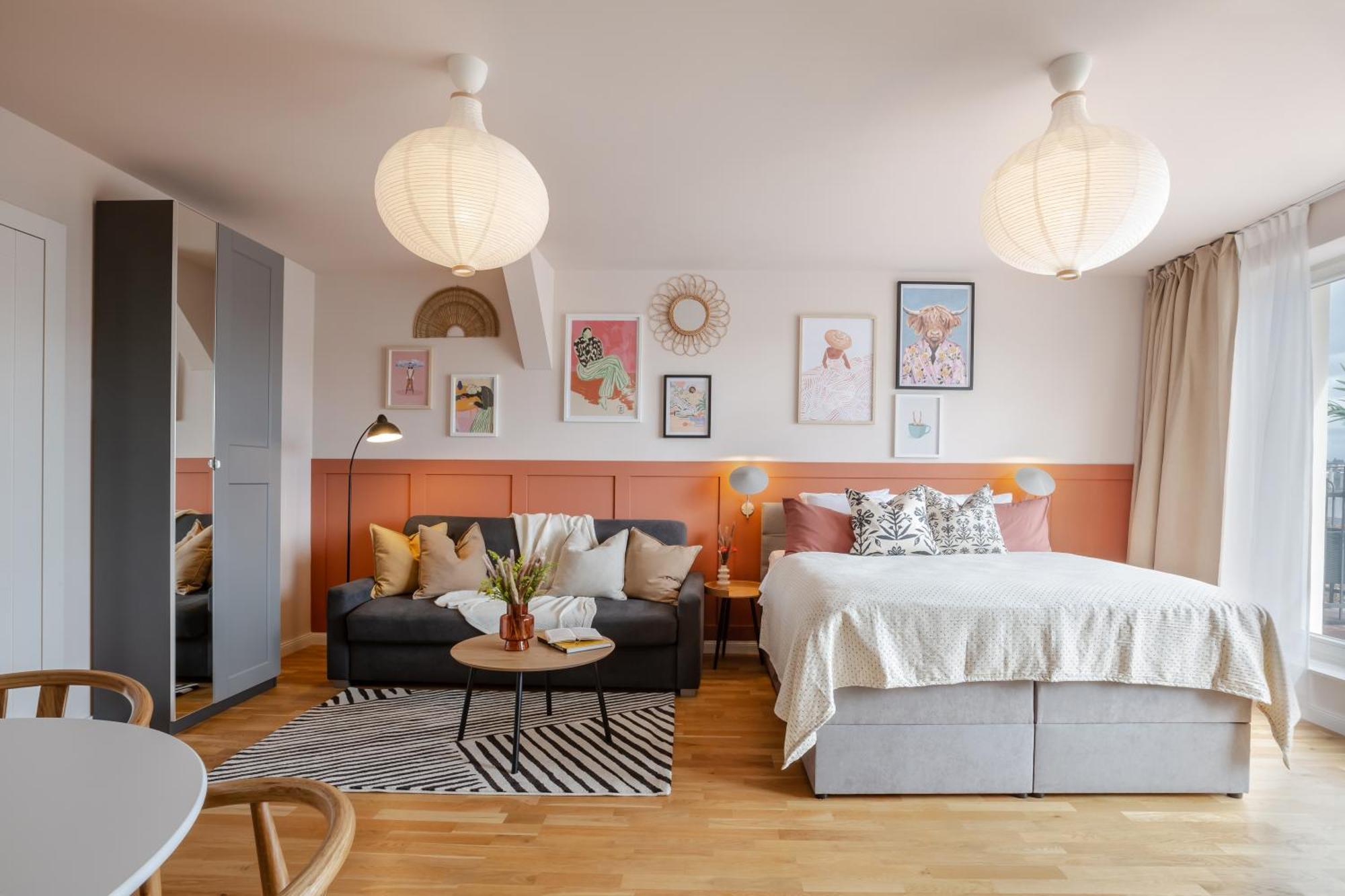 Turnkey I Letna Park Apartments Praag Kamer foto